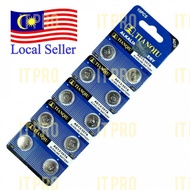 PRO 🏠 10pcs AG13 1.5V  Battery Akaline battery Tianqiu 10pcs satu papan battery