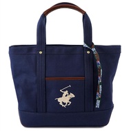 [Beverly Hills Polo Club] BEVERLY HILLS POLO CLUB Tote Bag BH1008N Women's L Size NV/NV/WH Navy × Wh