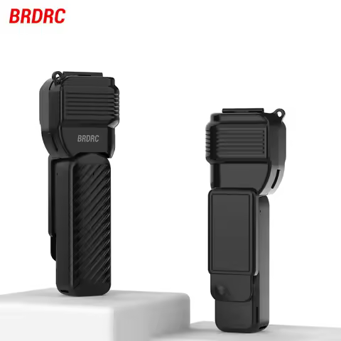 BRDRC Protective Cover for DJI Osmo Pocket 4 Camera Accessories Flip-top Scratch-resistant Shell Len