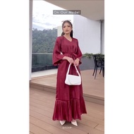 Qiszar dress Size L baju baru