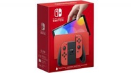 任天堂 - Switch OLED 主機 (Mario Wonder Red 孖寶兄弟 驚奇 瑪利歐 亮麗紅 限定版) [香港行貨] + 9H 玻璃保護貼