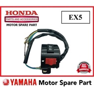HONDA EX5 OLD LH HANDLE SWITCH 0 BELAH KIRI LEFT HAND SWITCH HORN SIGNAL LAMPU SWITCH HONDA