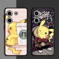 Infinix Tecno Camon 20 20 Pro 4G 5G Cute Pikachu Casing Anti Drop Phone Case Protective Cover
