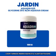JARDIN AQUADIN G25 CREAM GLYCERINE 25% W/W AQUEOUS CREAM 100G