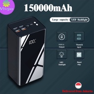 ✨【100% original】power bank robot 20000mah 50000mah 80000 mah 100000 mah 150000 mah 200000 mah asli ori robot power bank awet tahan lama power bank terbaik 2023 power bank solar battery powerbank murah