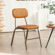 [FREE SHIPPING] Nordic Industrial loft Iron Metal Copper Color Leg Retro Bar Chair Distressed Bar Co