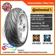 CONTINENTAL BIG BIKES TYRE TIRE CONTI MOTION 120 140 150 160 170 180 200 70 50 55 60 ZR 17 SUPERBIKE