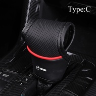 คันเกียร์หุ้มรถสำหรับ Mazda 2 3 CX5 CX3 CX8 CX30 Mazda2 6 5 CX9คุณภาพเยี่ยมที่หุ้มเกียร์หนังเคสโทรศั