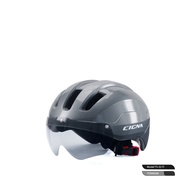 Cigna Ts-32 Bike Visor Helmet - Bike Helmet -Titanium (Not Rockbros)