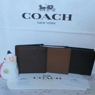 Coach Wallet 有散子 無散子 錢包 銀包 男裝 男 生日禮物 情人禮物