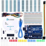 【New release】 Elegoo Uno Project Basic Starter Kit With Tutorial And Uno R3 Compatible With Arduino