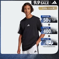 adidas Lifestyle Essentials 3-Stripes Single Jersey Tee Men Black JW1949