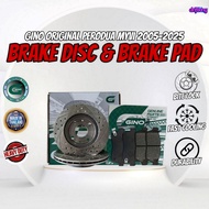 GINO BRAKE DISC / DISC ROTOR - PERODUA MYVI 2005-2025