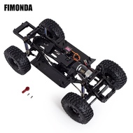 TRX-4 Two-Speed Gearbox Plastic Chassis Frame with 550 35T Motor for 1/10 RC Crawler Car Traxxas TRX