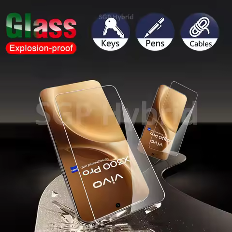 Screen Glass Unlock Cover For Vivo X300 Pro Tempered Protector HD Vidrio Templado For VivoX300Pro Vi