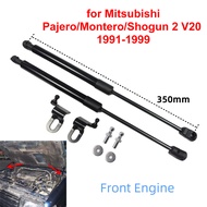 2Pcs for Mitsubishi Pajero 2 Montero Shogun V20 NH NJ NL 1991-1999 Car Front Engine Bonnet Hood Gas 