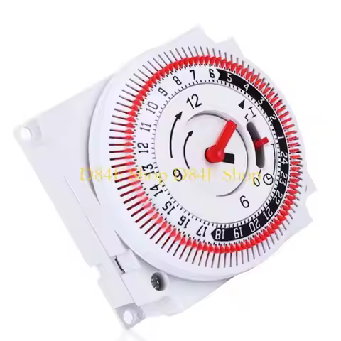 D84F Mechanical Timer Switches 15min–24h Automatic Power Off for Home Appliance