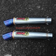 Daeng4 Exhaust Silencer only Daeng4 inlet 50mm