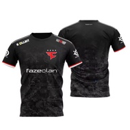 2025Faze Gaming Club Uniform Breathable Men's Women's Short-Sleeved Round Neck Casual Top bgt112.6.1