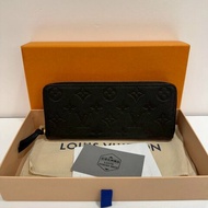 LV 壓紋 拉鍊長夾/皮夾 M60171 9成新