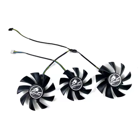 Cooling Fan 85mm 75mm 4pin iGame RTX2070 SUPER RTX2060 For Colorful GeForce GTX 1660 SUPER Ultra RTX