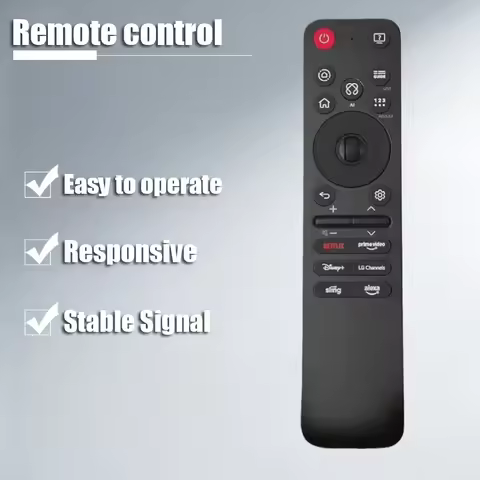 Universal TV Remote AKB76046602 Voice Control Compatible with G25, 92A, 85A, 80A, UA77 Series C5, B5