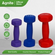 Agnite Barbel / Dumbell 1.5 kg Vinyl ER082