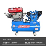 Jinzhou Diesel Engine Air Compressor Mobile Tire Repair Air Compressor High Pressure Air Pump Three-