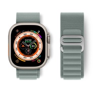สายนาฬิกาอัลไพน์สำหรับสายนาฬิกา Appleสำหรับ Apple Watch 49มม. 41มม. 38มม. 44มม. 40มม. แถบผ้าไนลอนสำหรับ Apple Watch 49มม. พิเศษ2/อัลตร้าซีรีส์9 8 7 6 5 4 3 2 1 SE SE2
