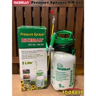 NICEMAN GARDEN PRESSURE SPRAYER 5LT NM-500