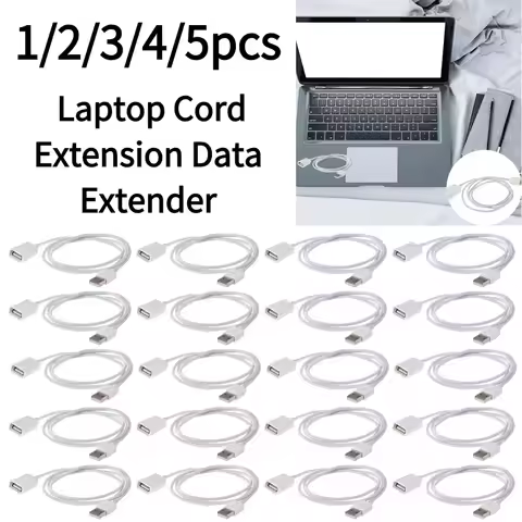 1-5PCS Meter/3.3 Ft USB 2.0 Extension Cable A Male to A Female Connector High-Speed Data Transfer Un
