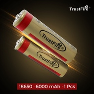 TrustFire Baterai Rechargeable 18650 Li-Ion 3.7V 6000mAh 1 PCS - BRC 18650