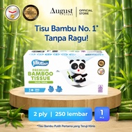 Miuthiss Bamboo Tissue 250 Sheets 2-Ply/ Bamboo Tissue/ Facial Tissue/ White Tissue/