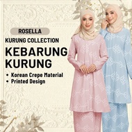 ZOE ARISSA BAJU KURUNG MODEN 2024 Rosella Kurung exclusive design raya 2024 viral new printed batik baju kurung labuh