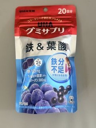 UHA 味覺糖 鐵 & 葉酸 軟糖 (40粒）
