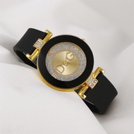 Watch Niche Ladies Watch Rhinestone Strobe DQG Retro High-value Female Watch Temperament