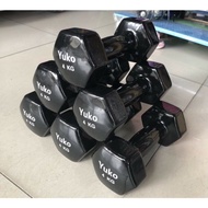 YUKO HAND WEIGHTS 4KG (imported dumbbells)
