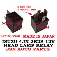 2B2S 12V 4PIN RELAY  2BIG 2SMALL PIN ISUZU 4JX 897180-7940