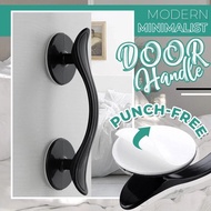[hot]Punch-free Self Adhesive Door Dandles Modern Wardrobe Pulls Handle Window Cabinet Drawer Knob Minimalist Furniture Decor Handle