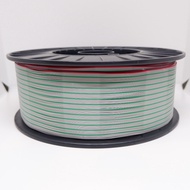 GREEN Flat Cable Pitch 1.27mm 28AWG 64 Core 30M/Roll AWG28 300V