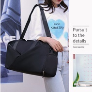 [SG SELLER] Women Gym Sport Travel Duffle Bag Foldable Waterproof Large Capacity Nylon