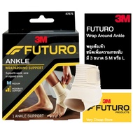 Futuro™ Wrap Around Ankle Support ฟูทูโร่ อุปกรณ์พยุงข้อเท้า ไซส์ S M L