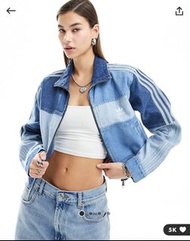 adidas originals 聯名 kseniaschnaider denim jacket牛仔外套