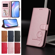 Cute Panda Wallet Case For Samsung Galaxy XCover 7 6 Pro 5 4 4S G390 M54 M55 M56 M62 F54 F62 C55 A01