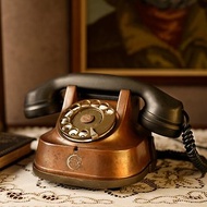 比利時Bell RTT 56B紅銅轉盤古董電話