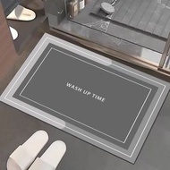 珪藻土吸水墊 矽藻泥浴室吸水地墊 吸水軟墊 浴室地墊 防滑地墊 門口地墊 軟式矽藻土地墊