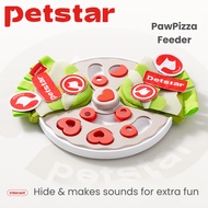 Petstar PawPizza Feeder Interactive Slow Feeder & Treat Puzzle Toy Cat Puzzle Toy Dog Puzzle Toy