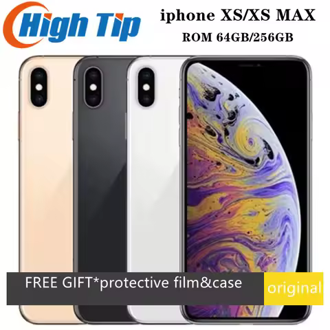 Apple iPhone XS 5.8"/XS MAX 6.5“RAM 4GB ROM 64GB/256GB/512GB Smartphone Hexa Core IOS A12 Bionic NFC