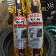 MAXXIS Ban Motor Bebek R17 Ukuran 70/90-17 &amp; 80/90-17 Tubetype SUPRA/JUPITER/KARISMA/REVO - MAXXIS MA-V6