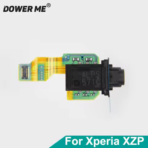 Aocarmo Earphone Headphone Jack Hole Connector Audio Flex Cable For Sony Xperia XZ Premium XZP G8142